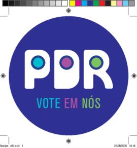 Autocolantes dos Candidatos