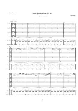 Mais quelha que a minha avó - Partitura Transposta