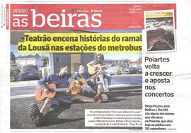 Diário as Beiras, 5 setembro, capa