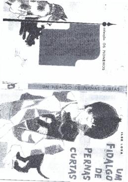 Um fidalgo de curtas pernas : novela infantil