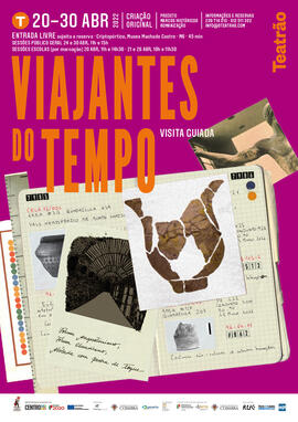 Cartaz "Viajantes do Tempo" (versão final)