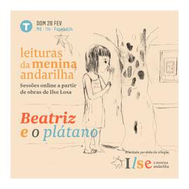 "Beatriz e o plátano" - quadrado