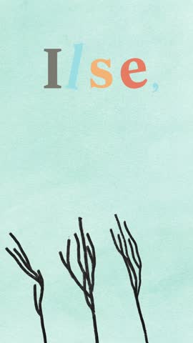 gif animado instagram - "Ilse, a menina Andarilha" (versão 6)