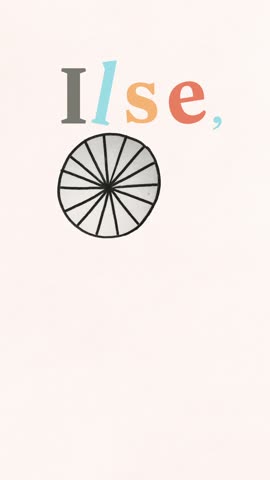 gif animado instagram - "Ilse, a menina Andarilha" (versão 7)