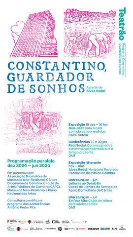 Divulgação Constantino, Guardador de Sonhos - Mailshot relativo às atividades paralelas