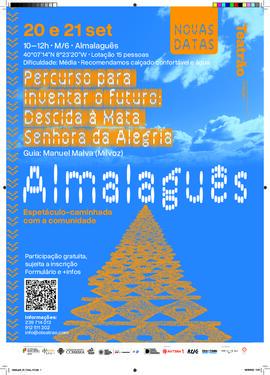 Cartaz -  "Percurso para inventar o futuro: Descida à Mata Senhora da Alegria"