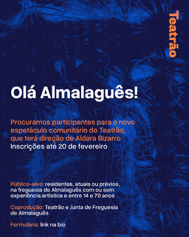 Publicação de Instagram - À comunidade de Almalaguês